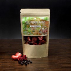 MRAZOM SUÅ ENÃ OVOCIE LESNÃ MIX JAHODA, MALINA, LESNÃ ÄUÄORIEDKA 90G.