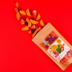 FÃ­hovskÃ¡ ovocnÃ¡ mÅamotka 20g - jahoda, malina, marhuÄ¾a